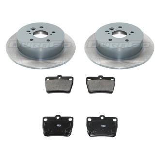 DuraGo® - Plain Rear Brake Kit with Ceramic Pads