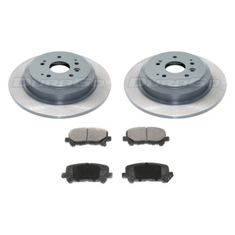 DuraGo® - Plain Rear Brake Kit with Ceramic Pads