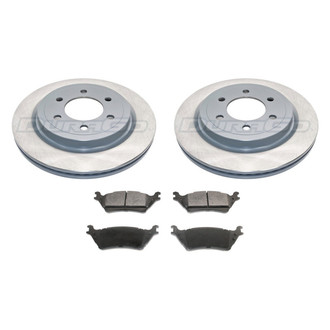 DuraGo® - Plain Rear Brake Kit with Ceramic Pads