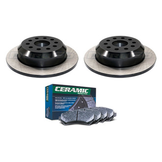 DuraGo® - Plain Rear Brake Kit with Ceramic Pads
