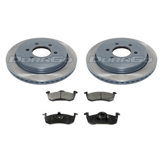 DuraGo® - Plain Rear Brake Kit with Ceramic Pads
