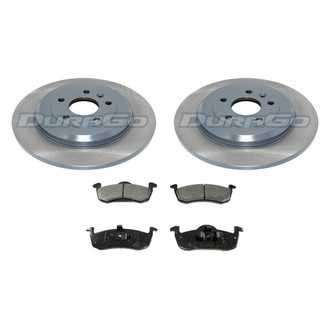DuraGo® - Plain Rear Brake Kit with Ceramic Pads