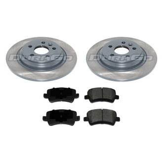 DuraGo® - Plain Rear Brake Kit with Ceramic Pads