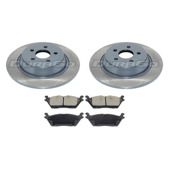 DuraGo® - Plain Rear Brake Kit with Ceramic Pads