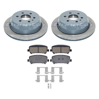 DuraGo® - Plain Rear Brake Kit with Ceramic Pads