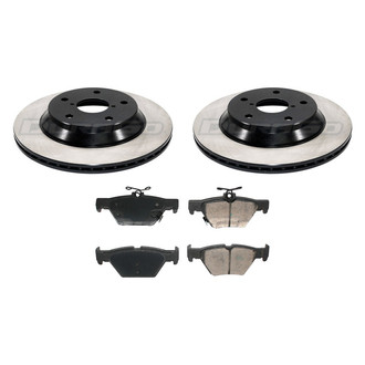 DuraGo® - Plain Rear Brake Kit with Ceramic Pads
