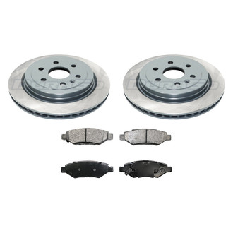 DuraGo® - Plain Rear Brake Kit with Ceramic Pads