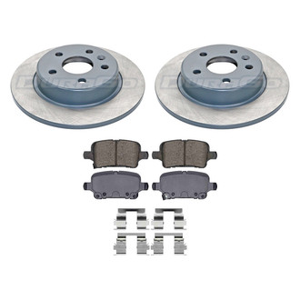DuraGo® - Plain Rear Brake Kit with Ceramic Pads
