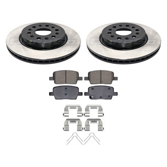 DuraGo® - Plain Rear Brake Kit with Ceramic Pads