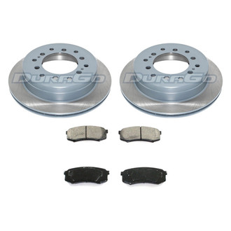 DuraGo® - Plain Rear Brake Kit with Ceramic Pads
