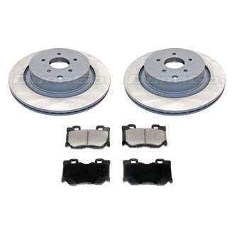 DuraGo® - Plain Rear Brake Kit with Ceramic Pads