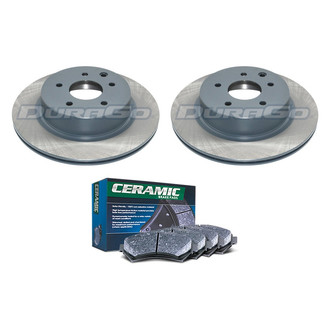 DuraGo® - Plain Rear Brake Kit with Ceramic Pads
