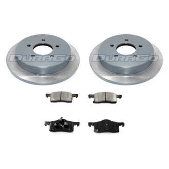 DuraGo® - Plain Rear Brake Kit with Ceramic Pads