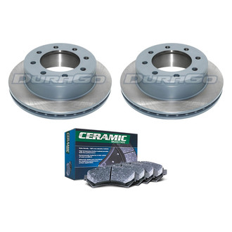 DuraGo® - Plain Rear Brake Kit with Ceramic Pads