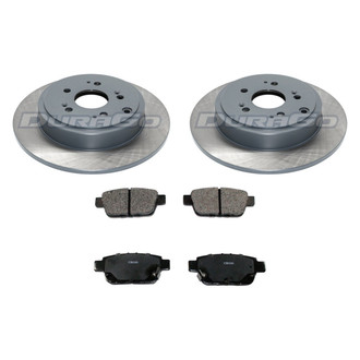 DuraGo® - Plain Rear Brake Kit with Ceramic Pads