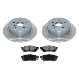 DuraGo® - Plain Rear Brake Kit with Ceramic Pads