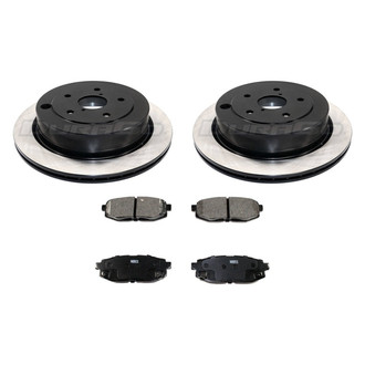 DuraGo® - Plain Rear Brake Kit with Ceramic Pads