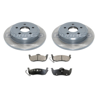 DuraGo® - Premium™ Plain Brake Kit with Semi-Metallic Pads