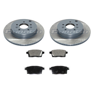 DuraGo® - Premium™ Plain Brake Kit with Semi-Metallic Pads