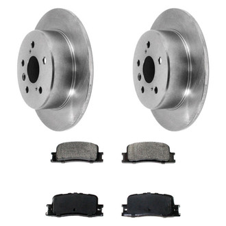 DuraGo® - Plain Rear Brake Kit with Ceramic Pads