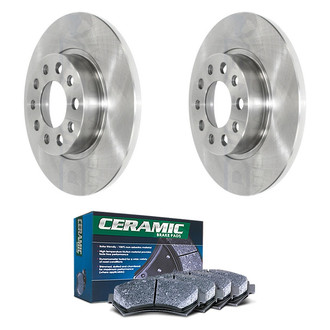 DuraGo® - Plain Rear Brake Kit with Ceramic Pads