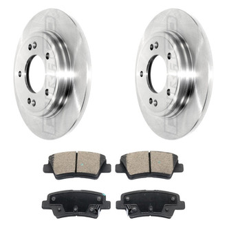 DuraGo® - Plain Rear Brake Kit with Ceramic Pads
