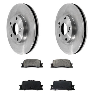 DuraGo® - Plain Rear Brake Kit with Ceramic Pads