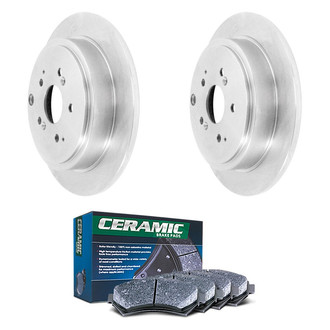 DuraGo® - Plain Rear Brake Kit with Ceramic Pads