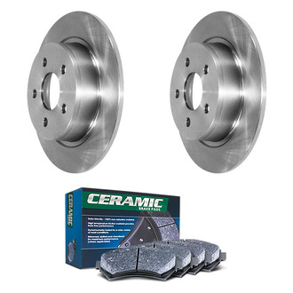 DuraGo® - Plain Rear Brake Kit with Ceramic Pads