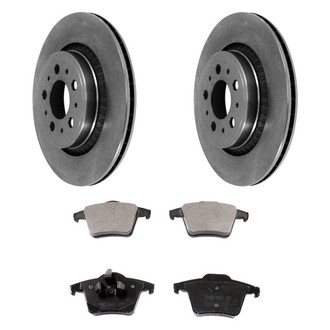 DuraGo® - Plain Rear Brake Kit with Ceramic Pads
