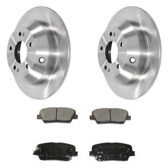 DuraGo® - Plain Rear Brake Kit with Ceramic Pads