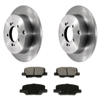 DuraGo® - Plain Rear Brake Kit with Ceramic Pads