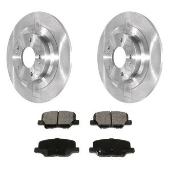 DuraGo® - Plain Rear Brake Kit with Ceramic Pads