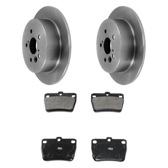 DuraGo® - Plain Rear Brake Kit with Ceramic Pads