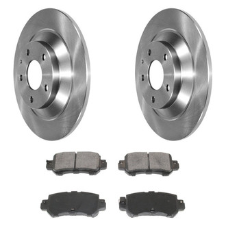 DuraGo® - Plain Rear Brake Kit with Ceramic Pads