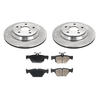 DuraGo® - Plain Rear Brake Kit with Ceramic Pads