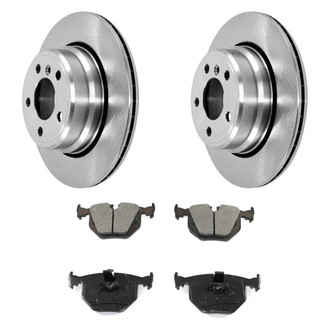 DuraGo® - Plain Rear Brake Kit with Ceramic Pads