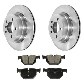 DuraGo® - Plain Rear Brake Kit with Ceramic Pads