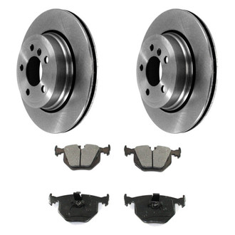 DuraGo® - Plain Rear Brake Kit with Ceramic Pads