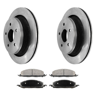 DuraGo® - Plain Rear Brake Kit with Ceramic Pads