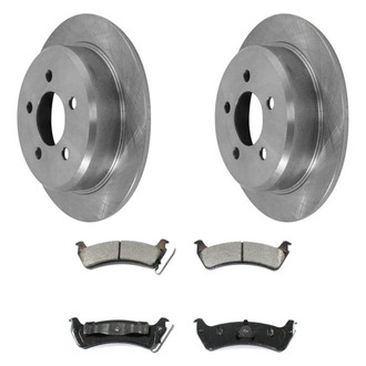 DuraGo® - Plain Rear Brake Kit with Ceramic Pads