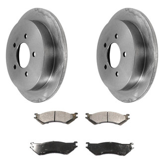 DuraGo® - Plain Rear Brake Kit with Ceramic Pads