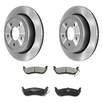 DuraGo® - Plain Rear Brake Kit with Ceramic Pads