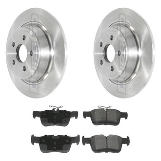 DuraGo® - Plain Rear Brake Kit with Ceramic Pads