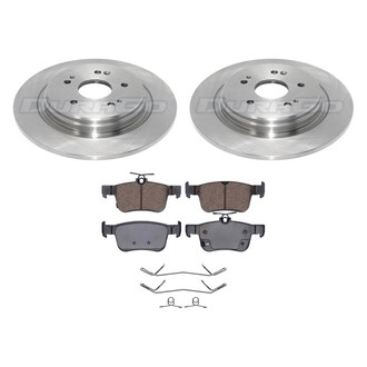 DuraGo® - Plain Rear Brake Kit with Ceramic Pads