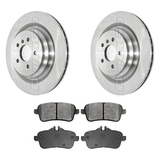DuraGo® - Plain Rear Brake Kit with Ceramic Pads
