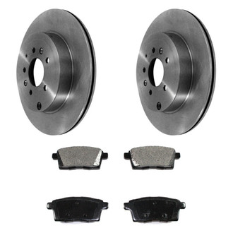 DuraGo® - Plain Rear Brake Kit with Ceramic Pads