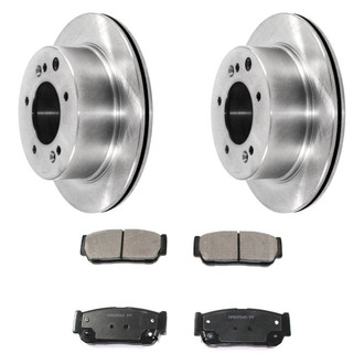 DuraGo® - Plain Rear Brake Kit with Ceramic Pads