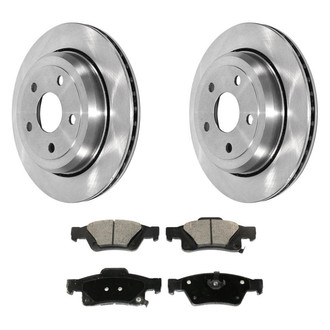 DuraGo® - Plain Rear Brake Kit with Ceramic Pads