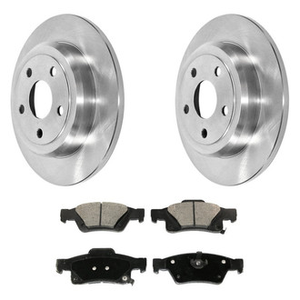 DuraGo® - Plain Rear Brake Kit with Ceramic Pads